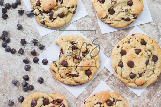 Soft and Gooey Chocolate Chip Cookies - Set 4 of 6